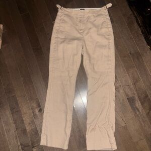 J. Crew Mauve Straight Leg Trousers